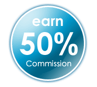 50 percent commission